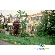 Aanzicht vanaf de Europakade op het huis van Wassing F00001962